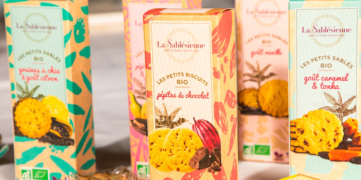 Biscuits sablés aux graines de sésame bio & vegan -110 g