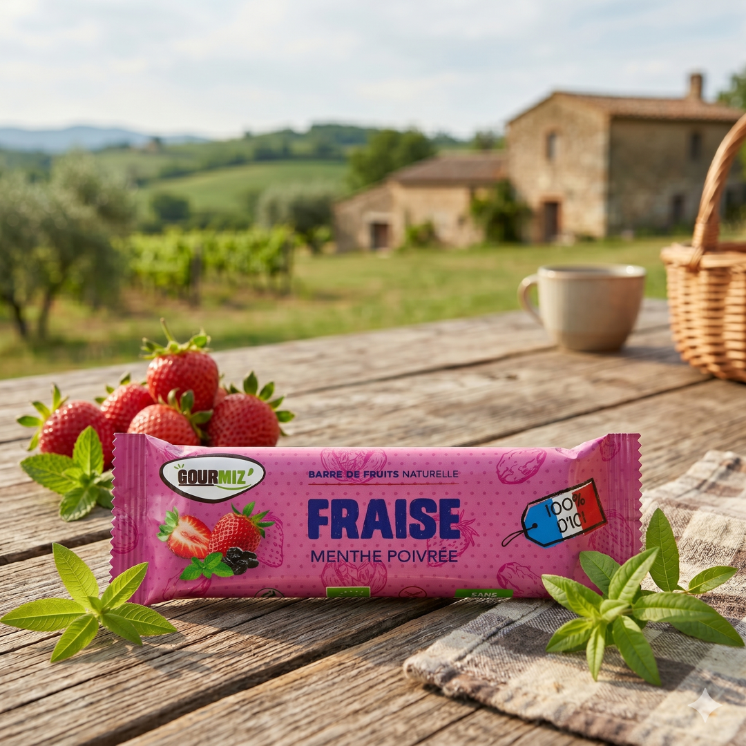 Fraise - Menthe Poivrée
