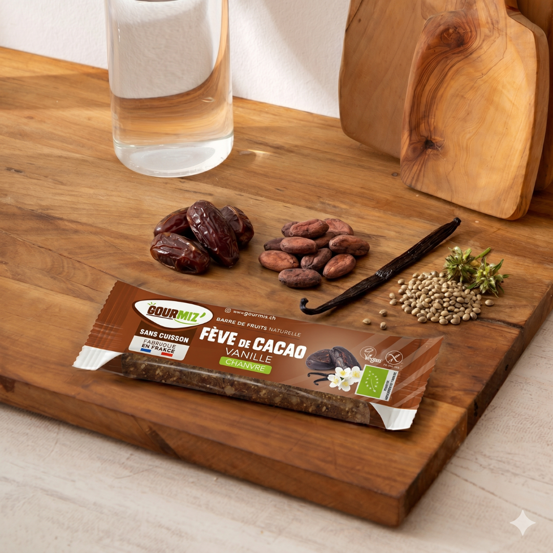 Fèves de cacao – Vanille – Chanvre