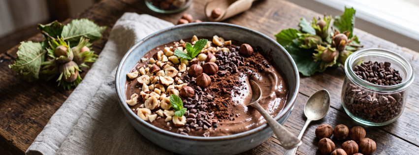 Noisette et cacao cru : le duo gourmand et antioxydant parfait pour vos pauses Raw Food