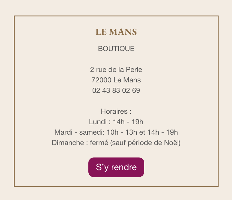 Les boutiques