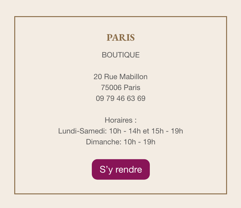 Les boutiques