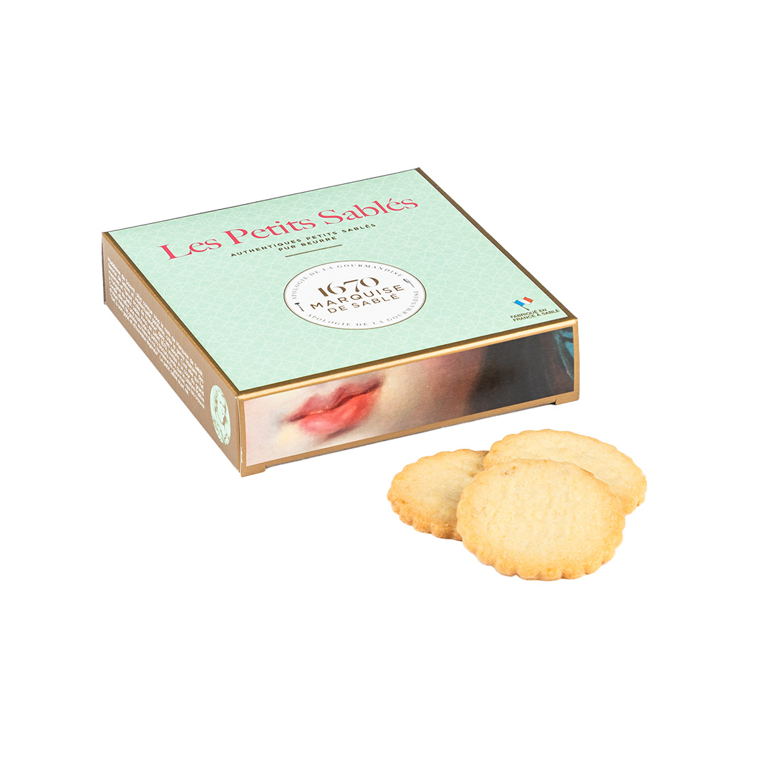 Biscuits sablés nature au pur beurre frais - étui 100g