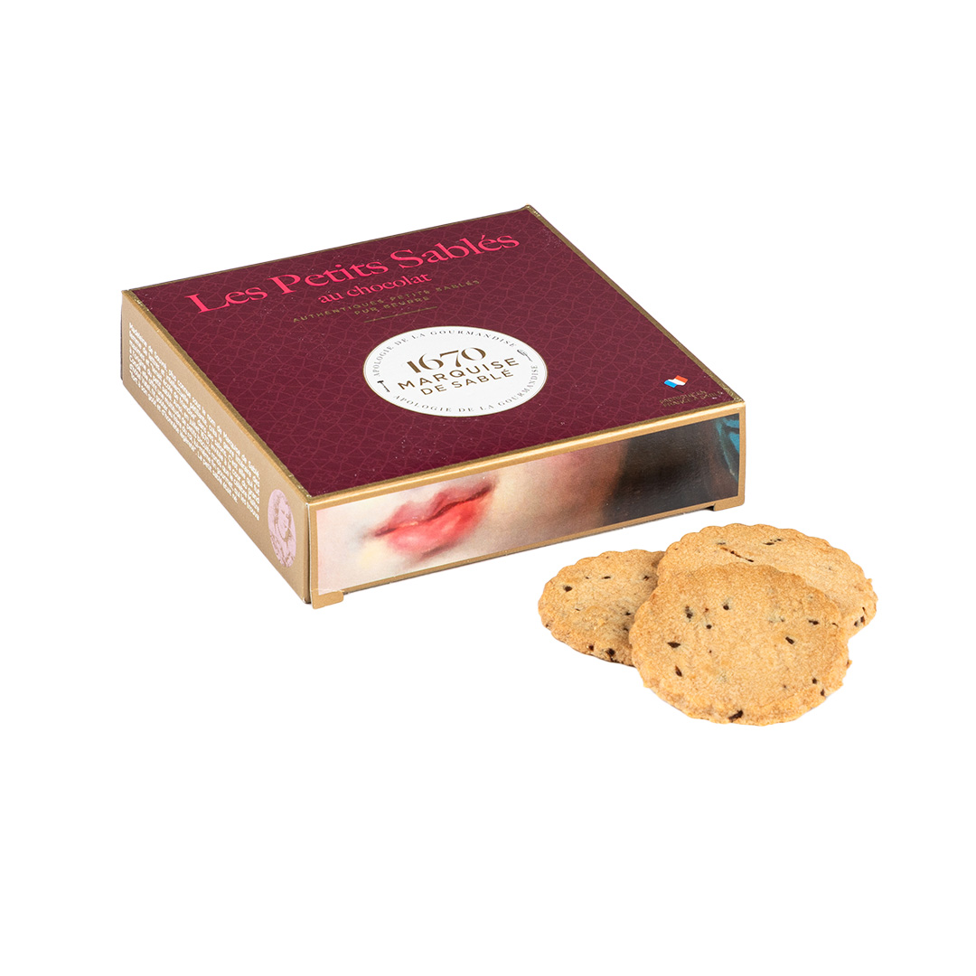 Biscuits sablés aux pépites de chocolat- étui 100g