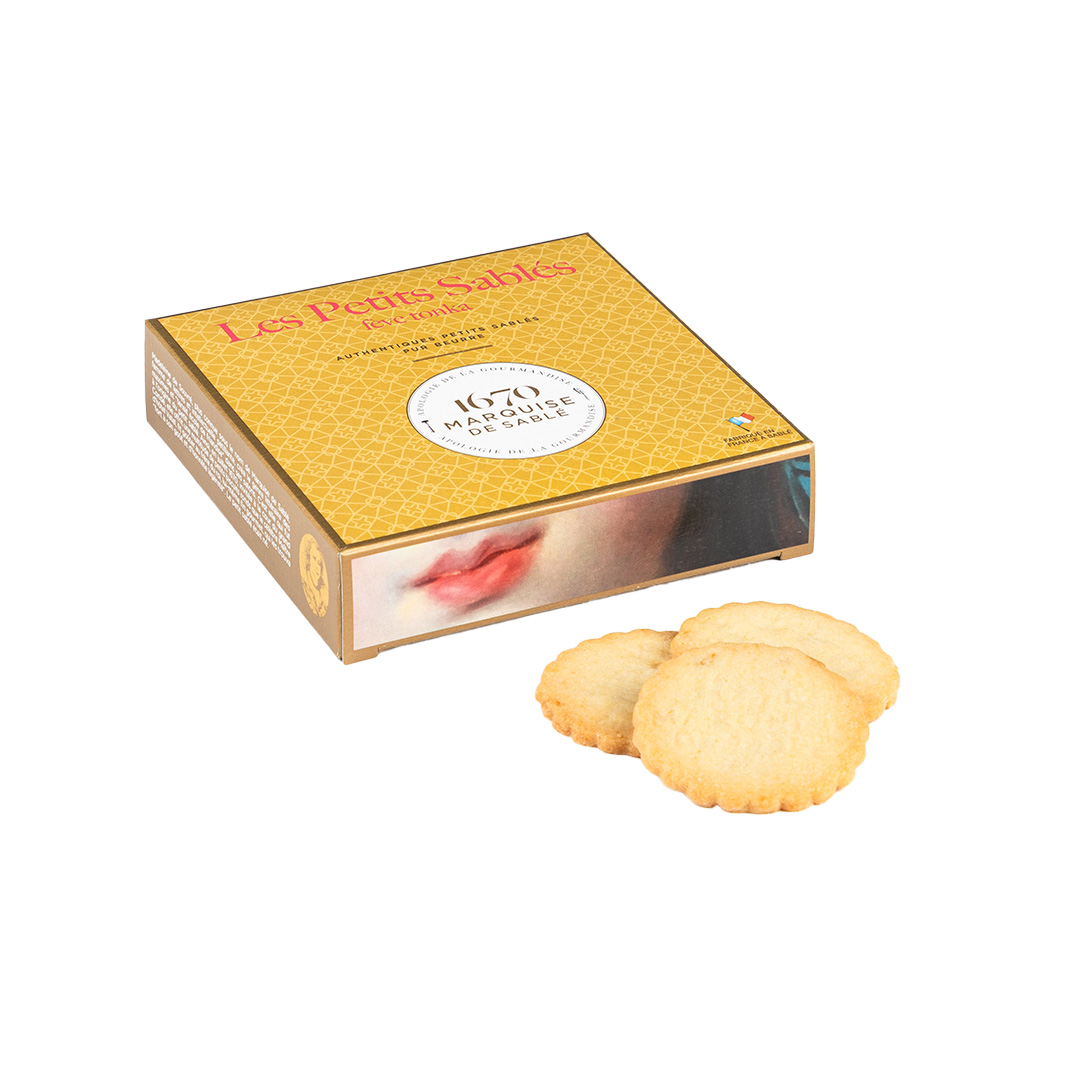 Biscuits sablés fève tonka - étui 100g