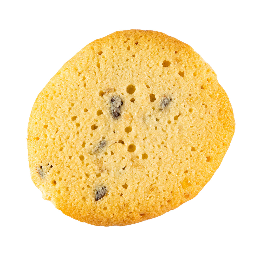 Biscuit fondant aux p&#233;pites chocolat et noisette