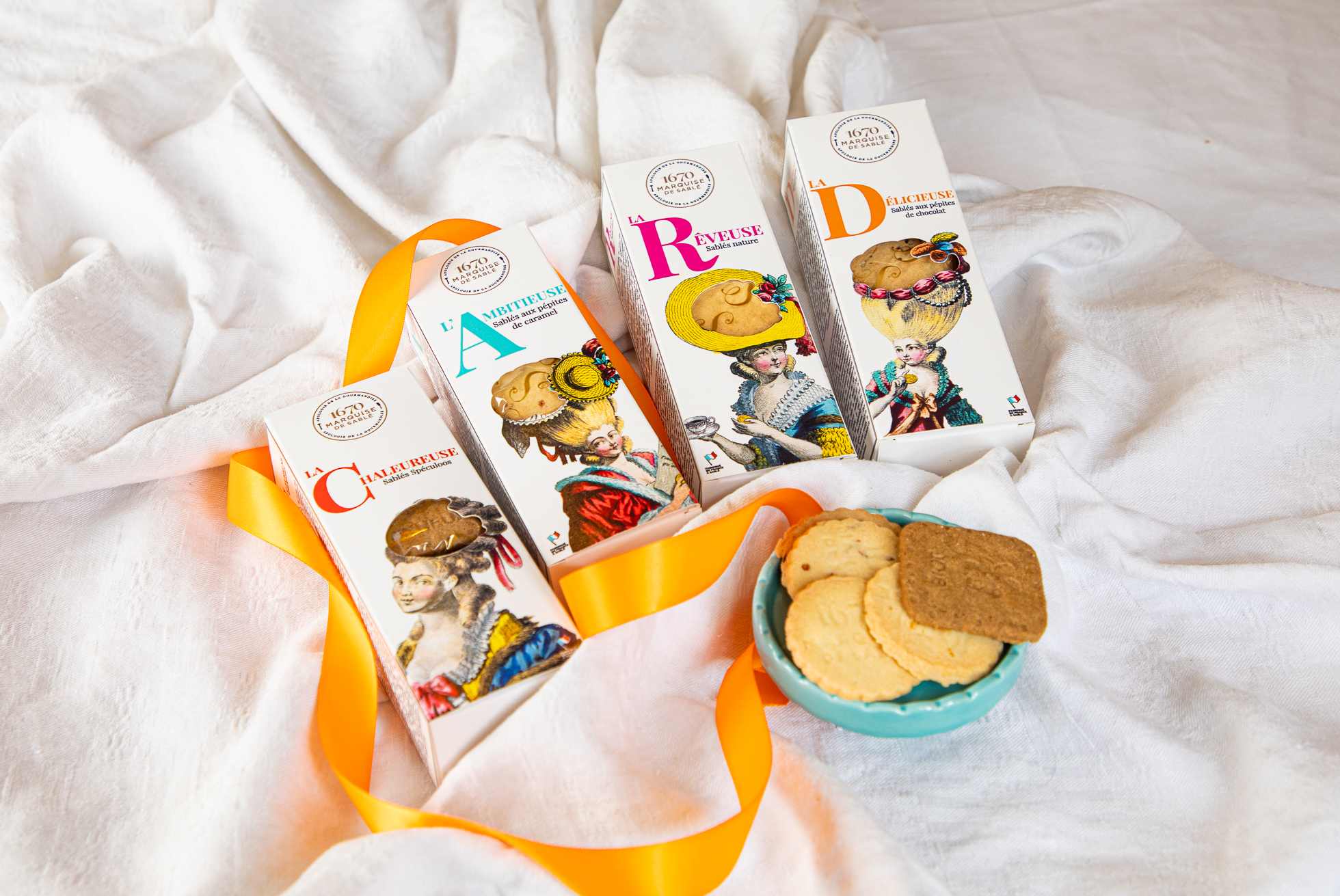 Biscuits sablés spéculoos - étui "La Chaleureuse" 125g