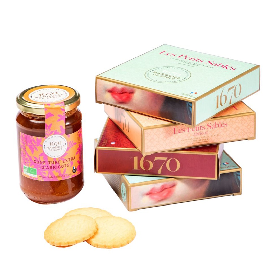 Assortiment "Petits Sablés & marmelade d'orange"