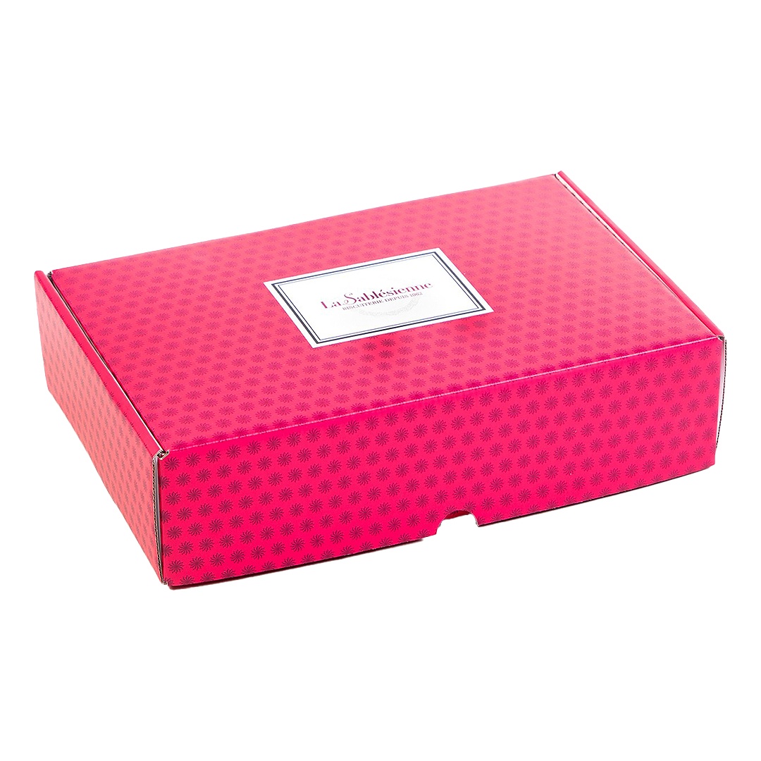Pink Sablésian box 33.5x21x8cm