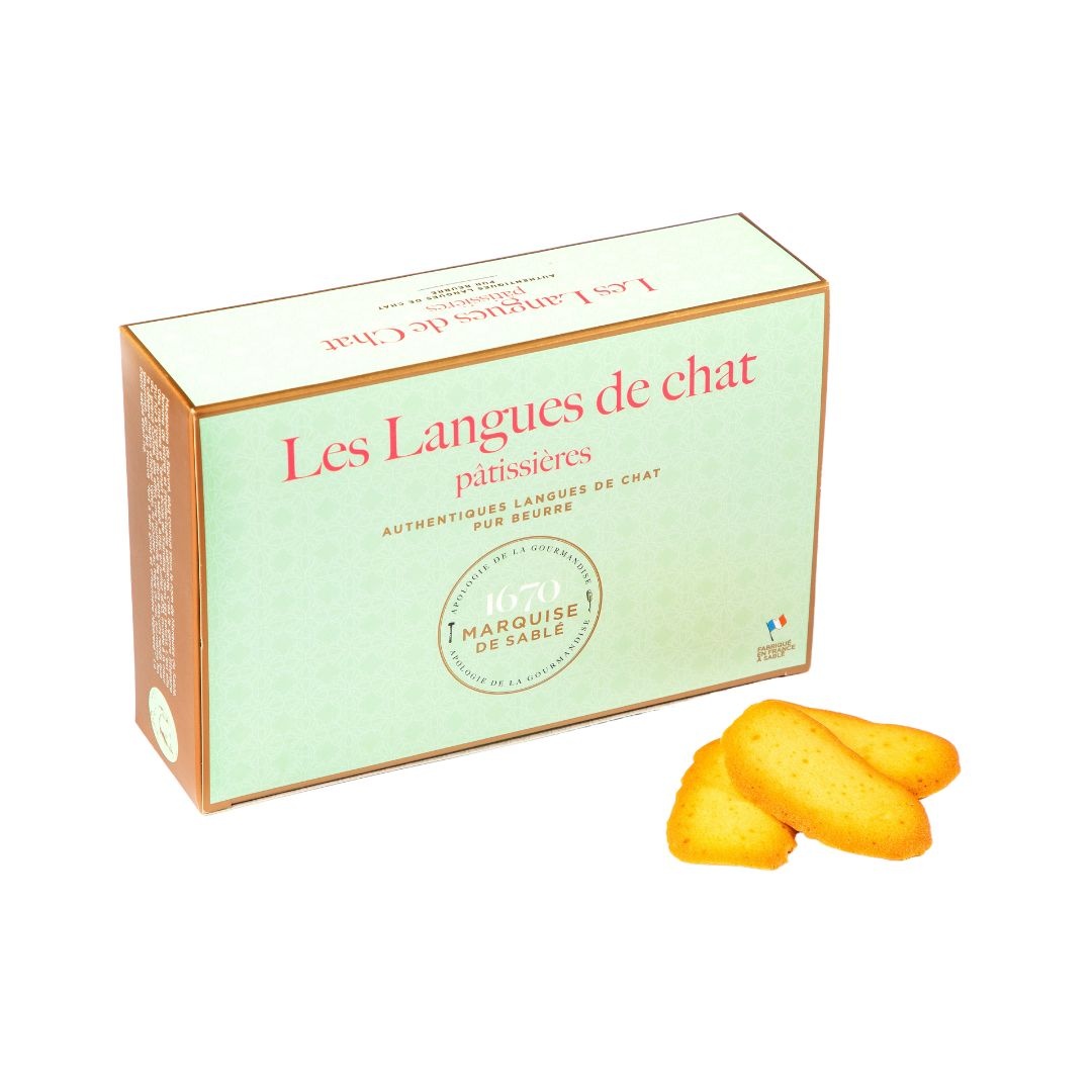 Cat tongues biscuits - 160g box