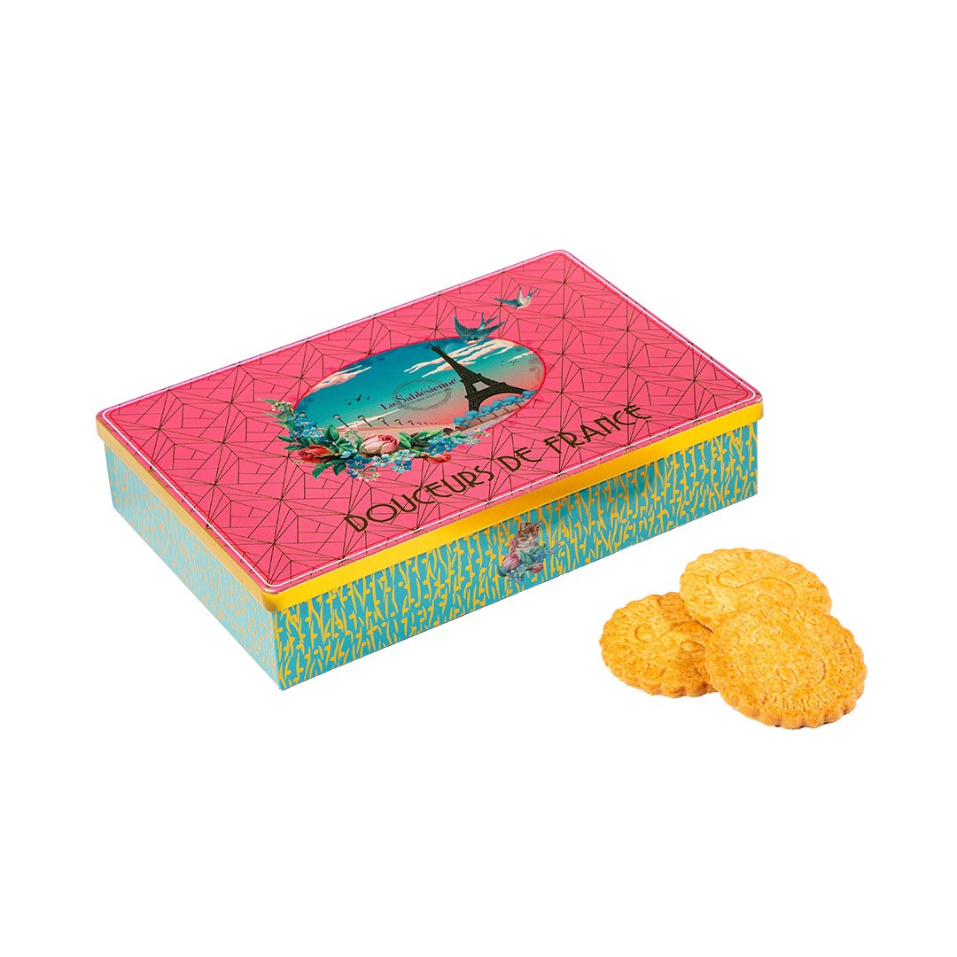 Plain butter cookies - "Dream of Paris" 150g tin