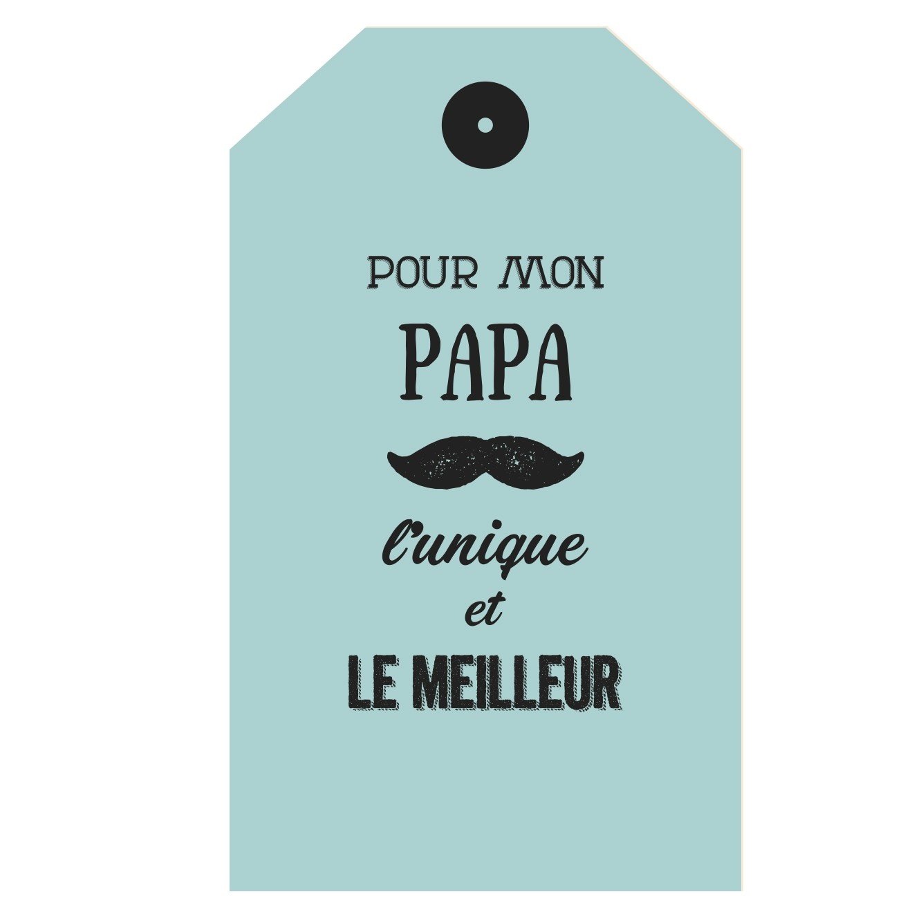 Carte personnalisée "Pour mon Papa"