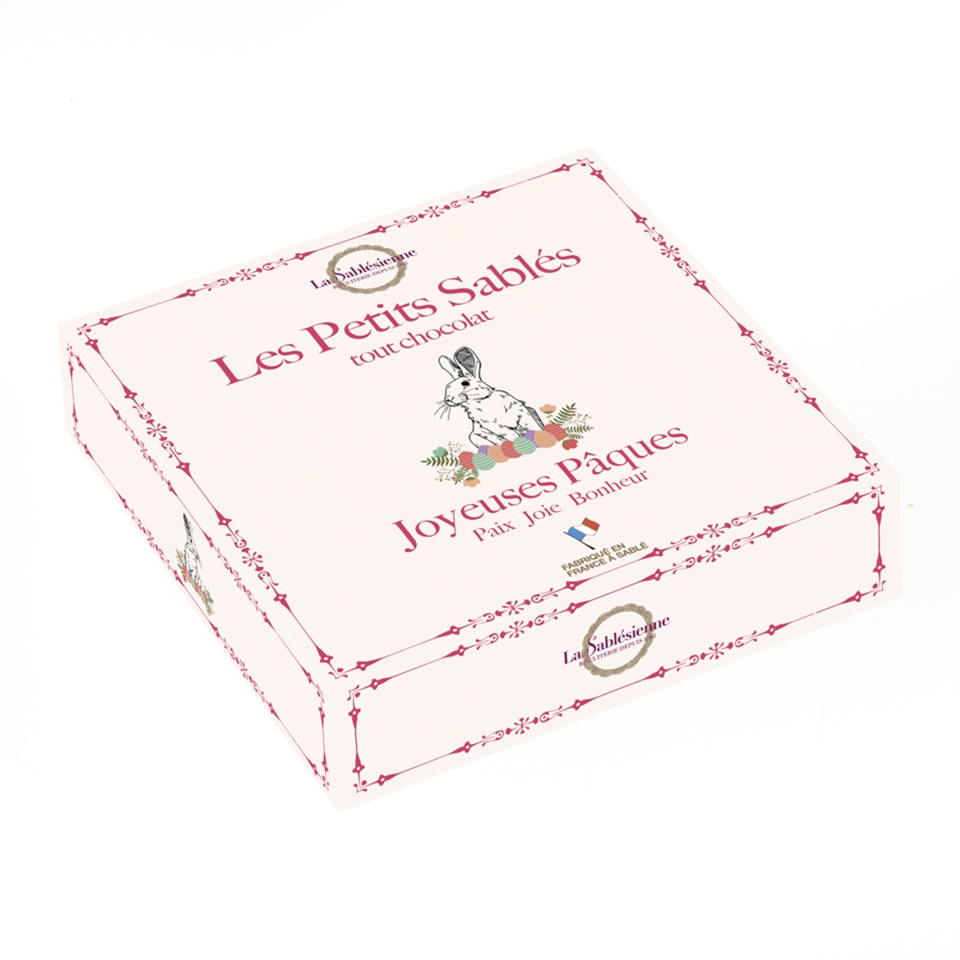 All chocolate cookies - Easter 100g box