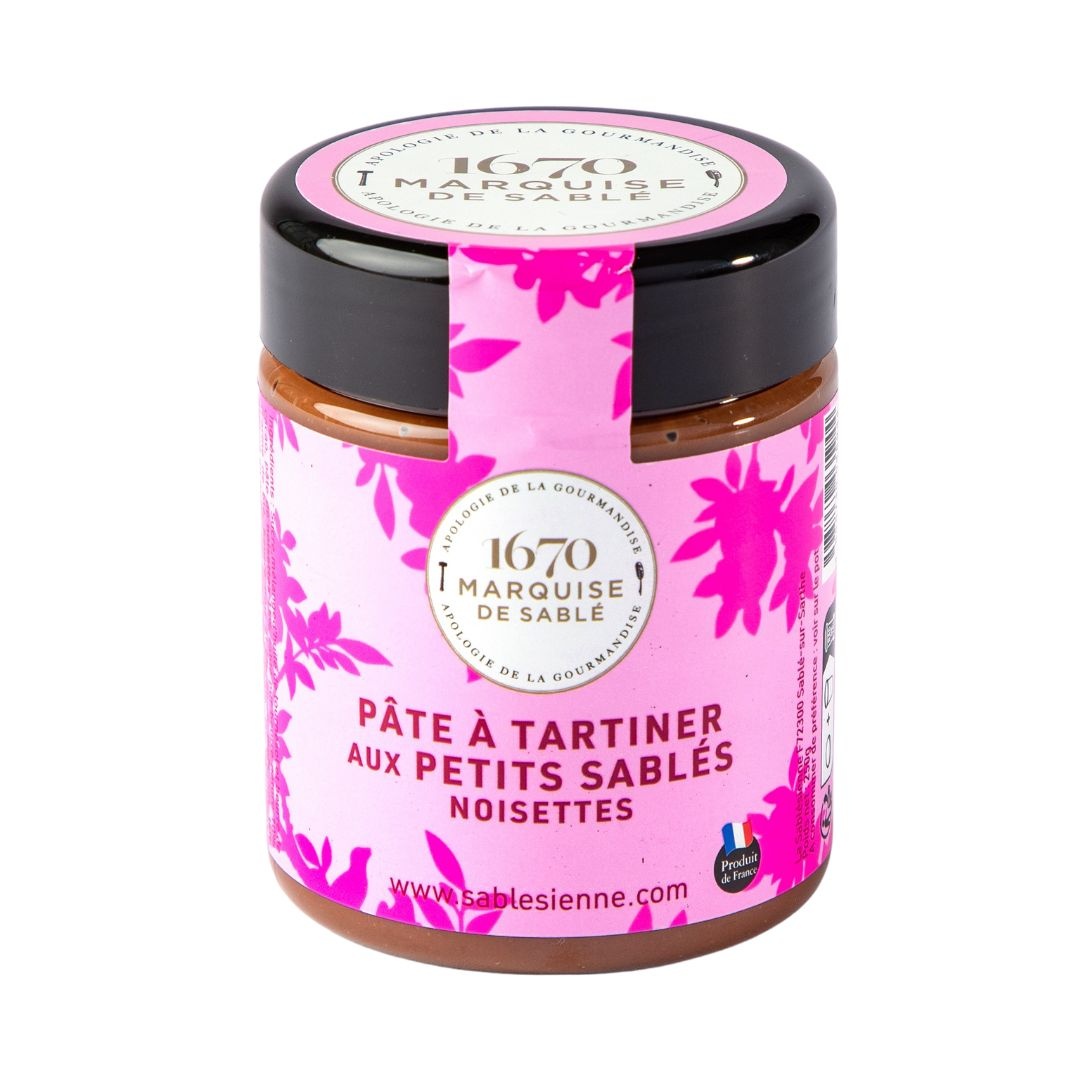 Hazelnut spread with sablés crumbles - 250g