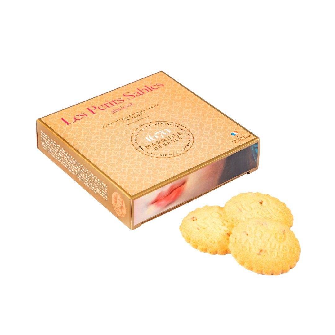 Apricot chips cookies - 100g box