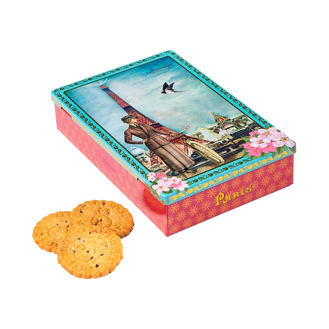 Chocolate chips cookies - "Louison in Paris" 150g tin