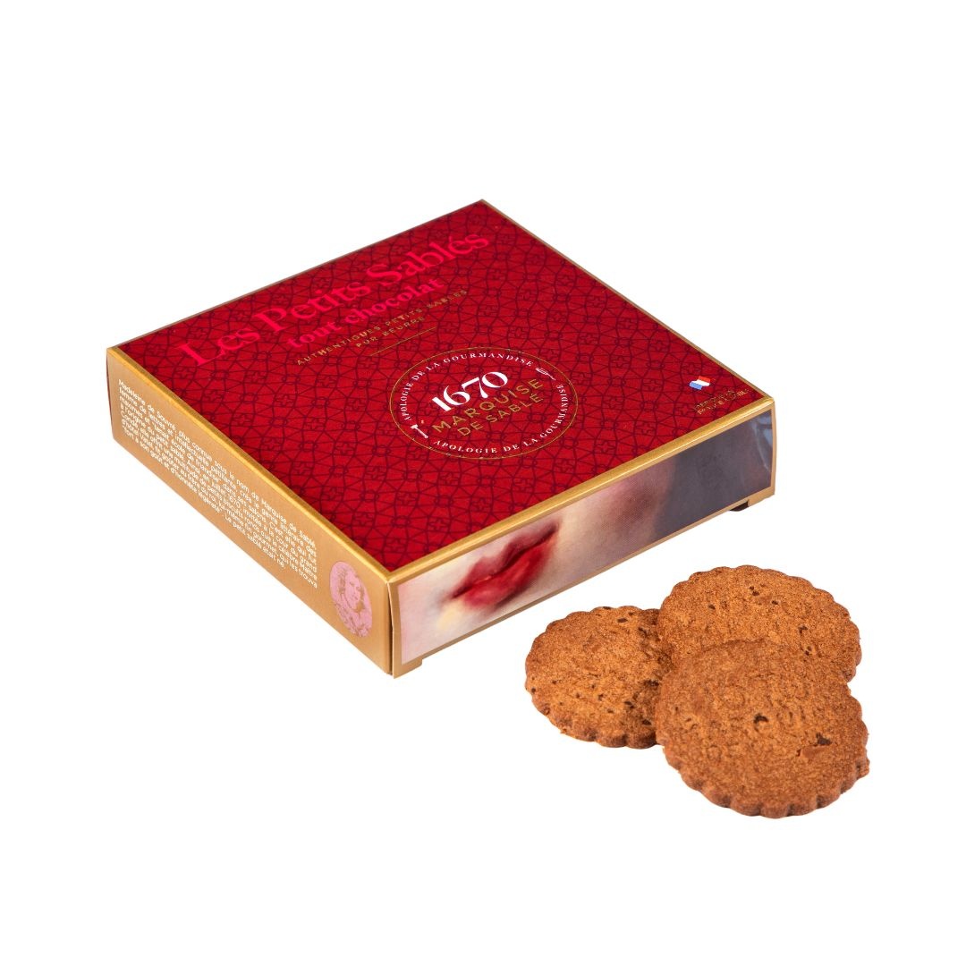 All chocolate sablés - box 100g