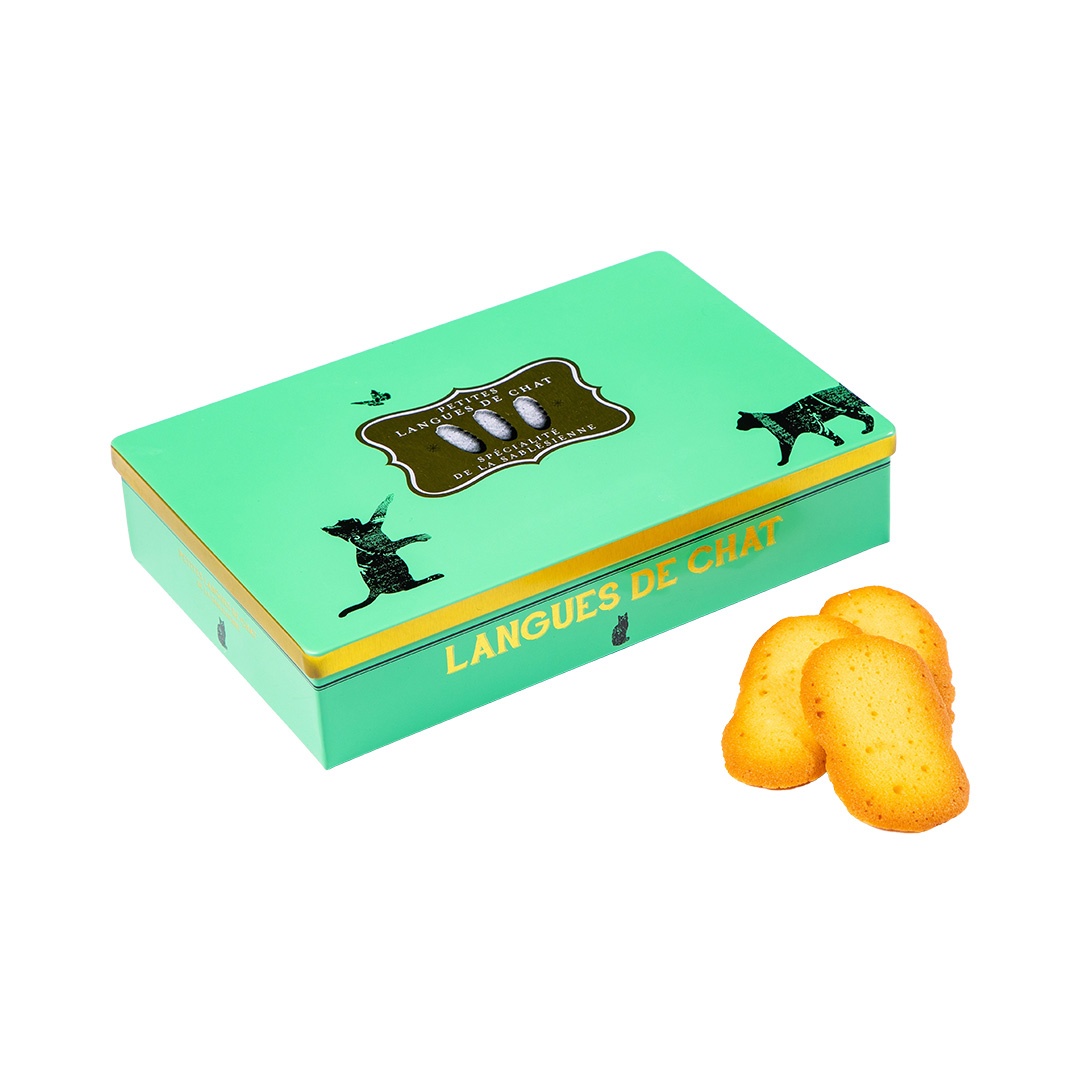 Cat tongues biscuits - 160g tin