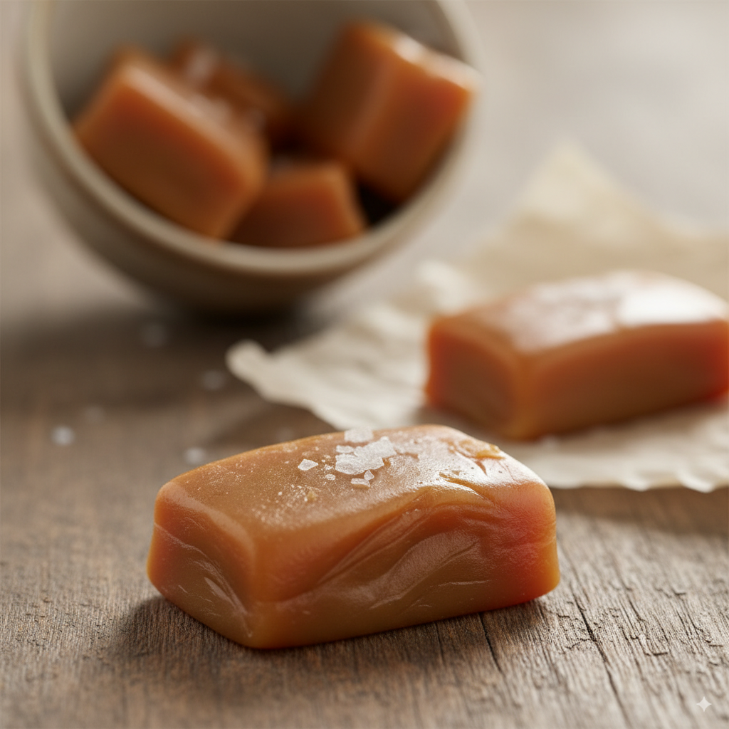 Salted butter caramel candies