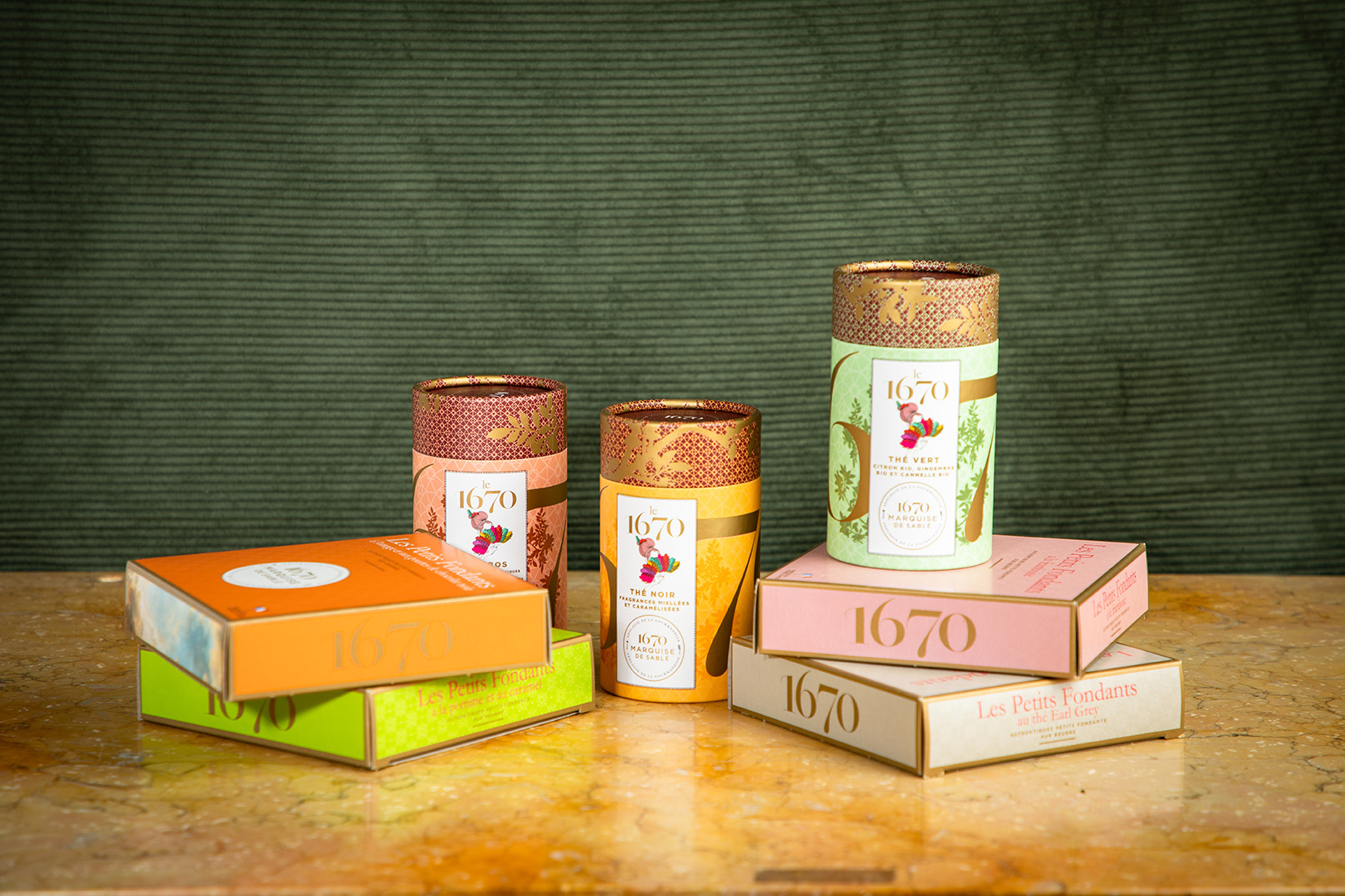 Thé noir fragrances miellées et caramélisées - Collection 1670 50g