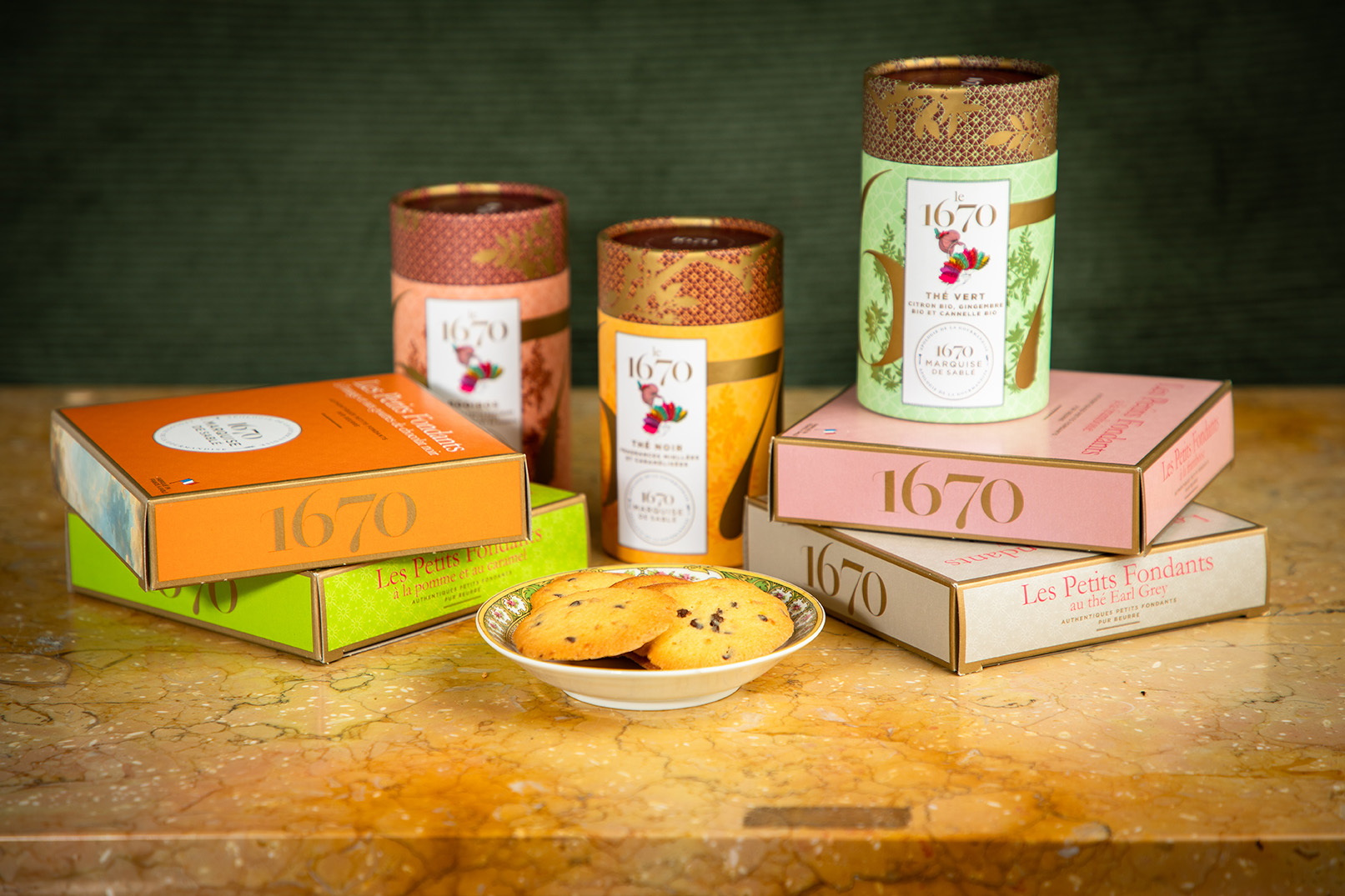 Biscuits fondants à la framboise - étui 80g