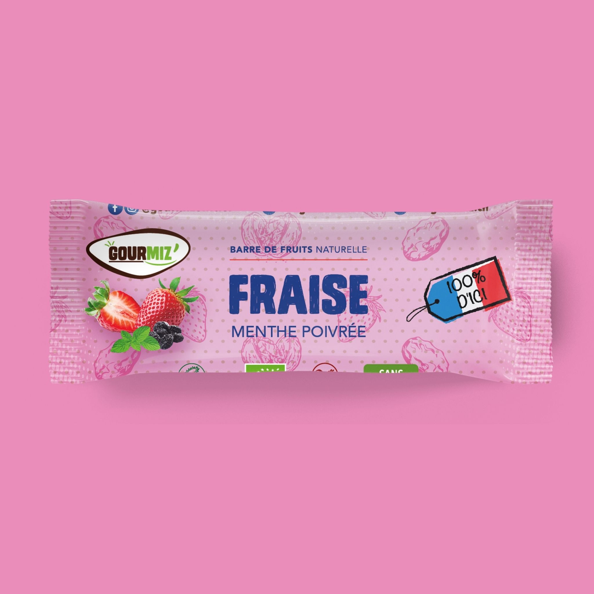 Fraise - Menthe Poivrée
